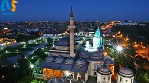 مکان های مهم گردشگری مذهبی و تاریخی قونیه